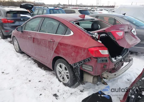 2018 Chevrolet Cruze Lt Auto from USA, damaged, VIN 1G1BE5SMXJ7111132